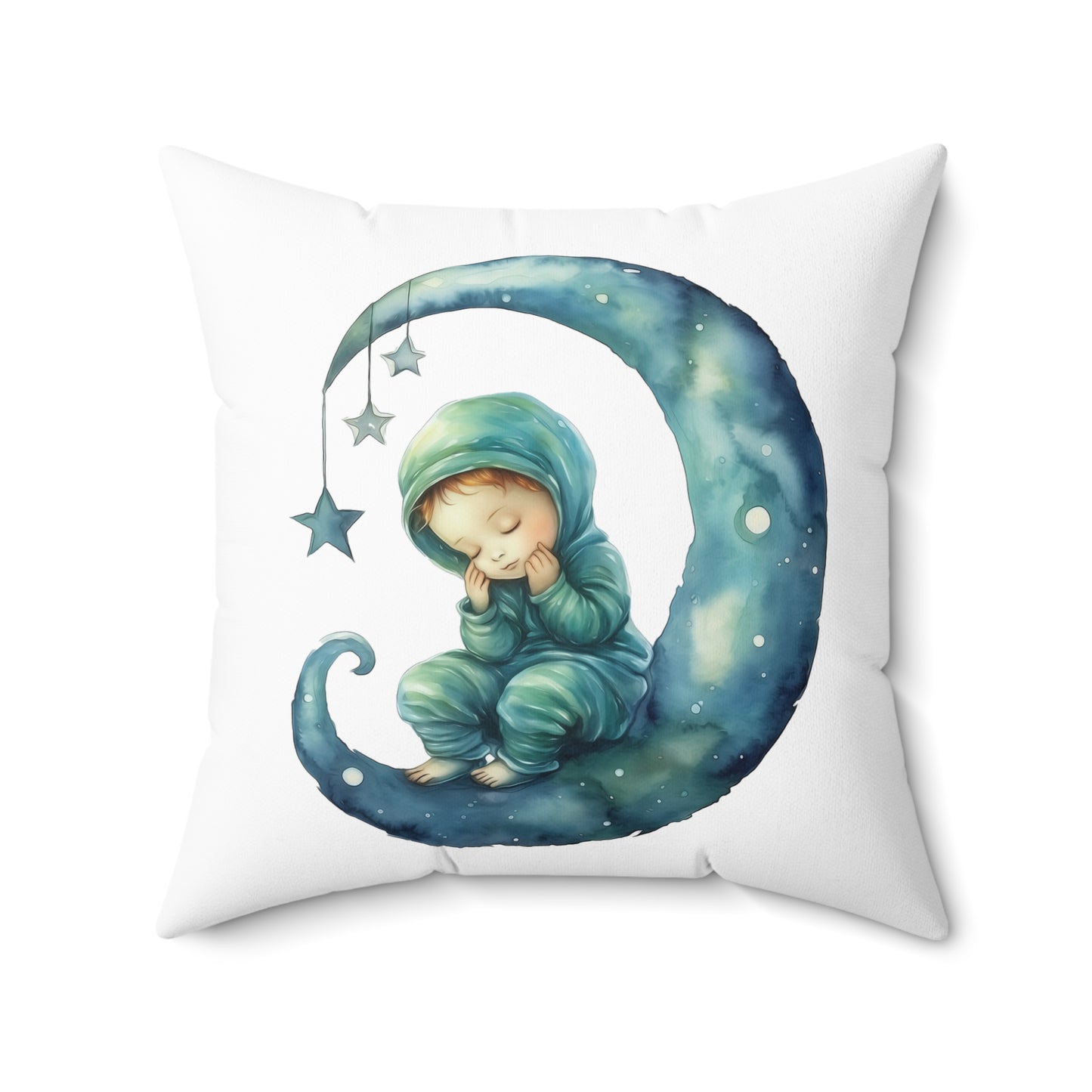 Spun Polyester Square Pillow