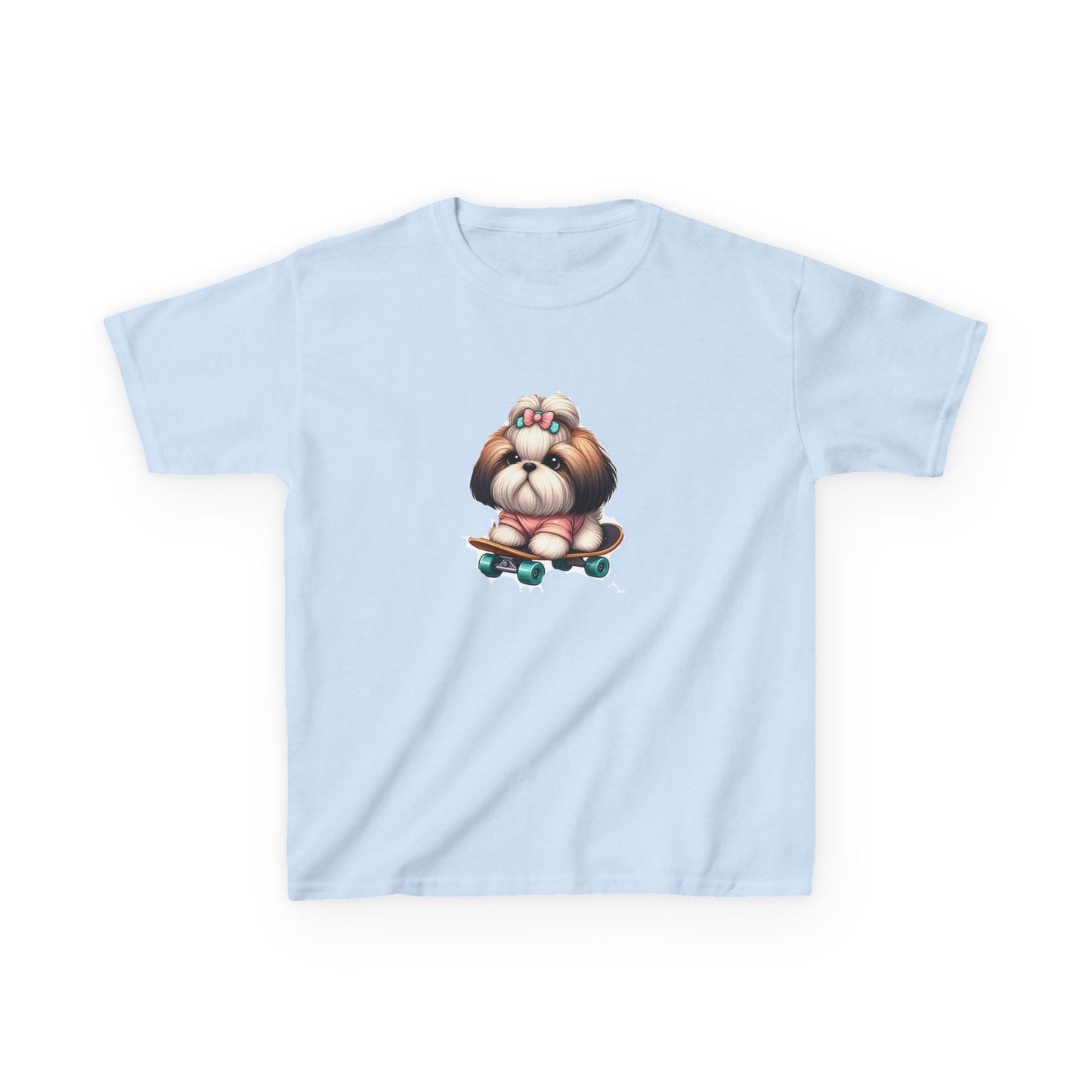 Kids Heavy CottonTee - skateboard