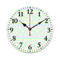 Wooden Wall Clock-9.84"x9.84"/ 25x25cm