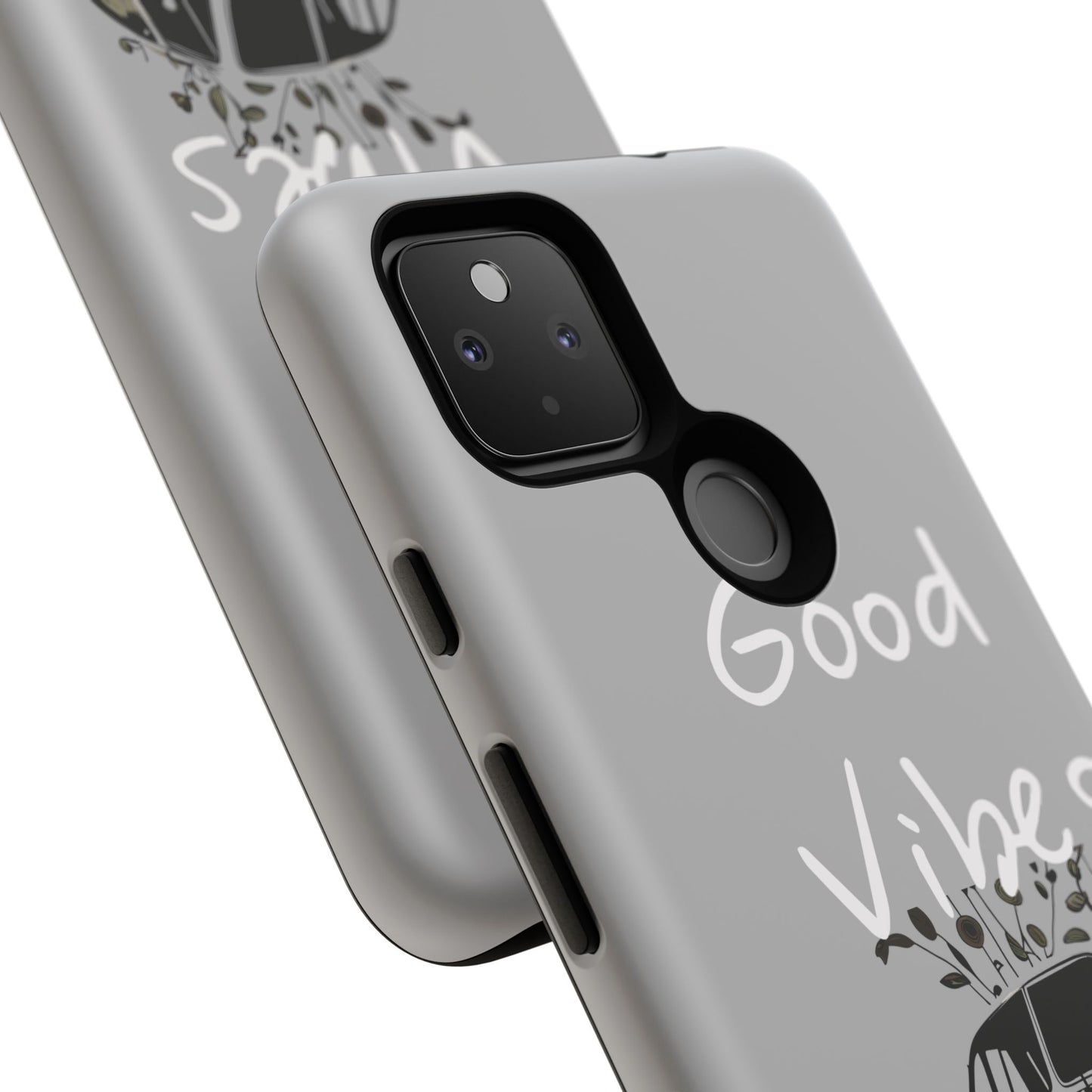 Floral Phone Case | Good Vibes, Phone Accessories, Gift for Her, Trendy Tech, Summer Vibes, Birthday Gift