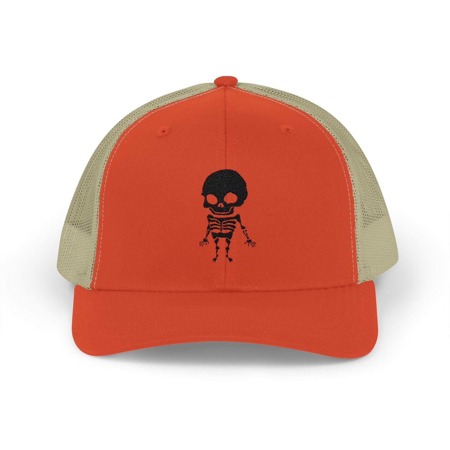 Skeleton Snapback Trucker Cap | Trendy Hat for Festivals, Halloween, Costume Parties, Alternative Fashion, Everyday Wear