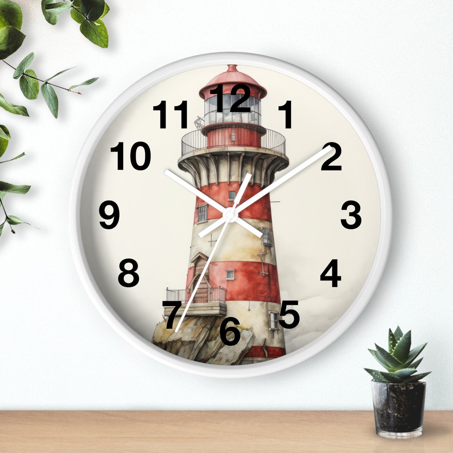 Wall Clock - Lighthouse