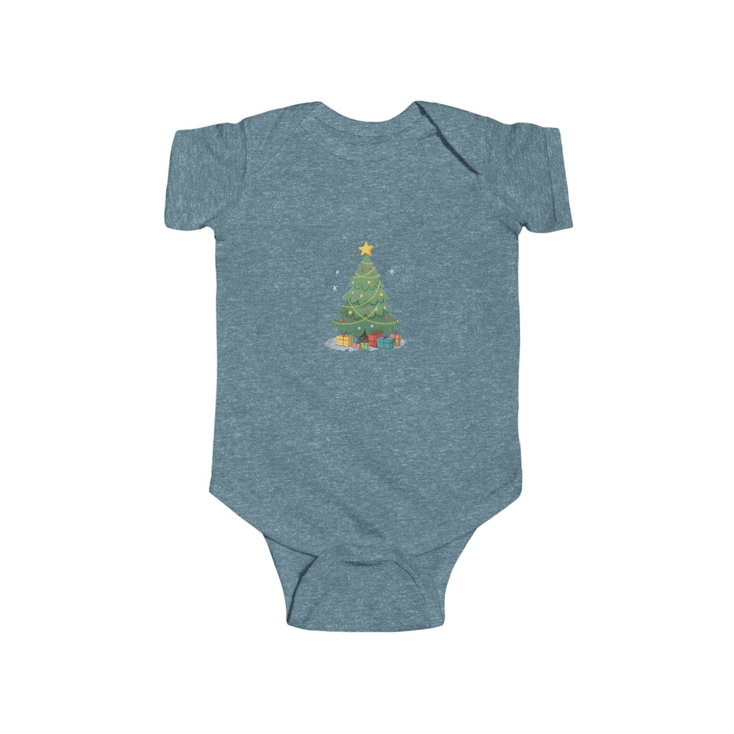Christmas Tree Infant Bodysuit, Baby Holiday Outfit, Cute Gifts for Newborns, Xmas Baby Clothes, Unique Baby Shower Present