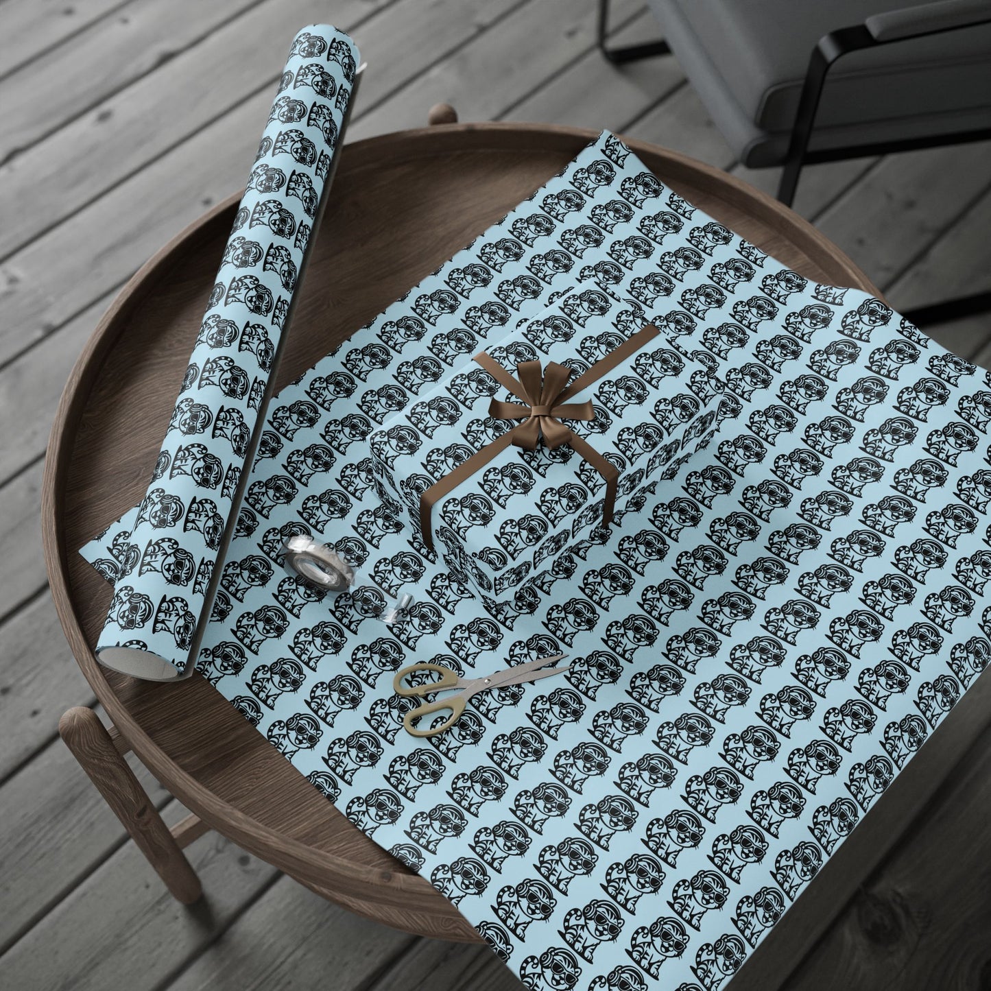 Playful Animal Wrapping Paper, Gift Wrap for Kids, Birthday Celebration, Eco-Friendly, Fun Prints for any Occasion