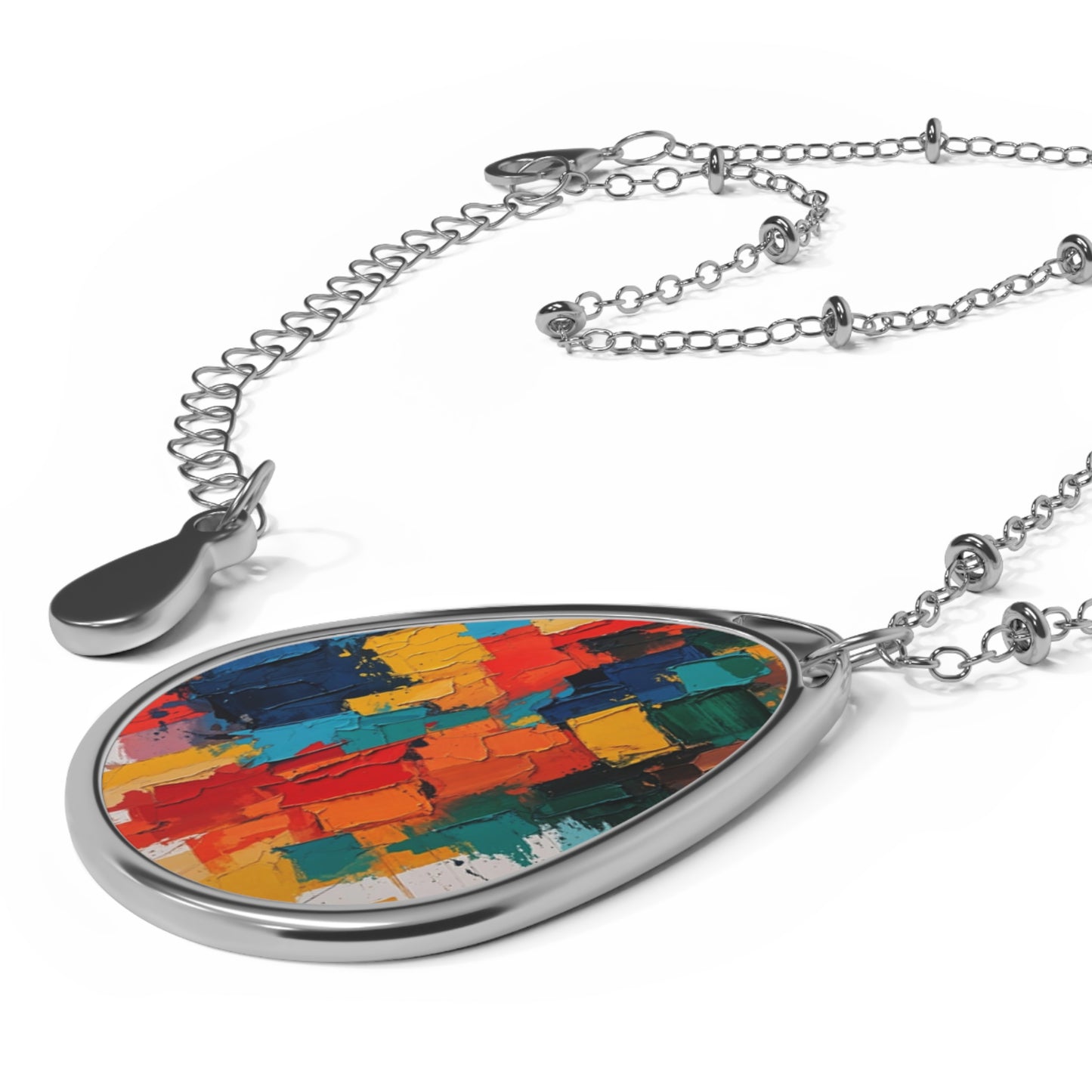 Oval Necklace - Multi color