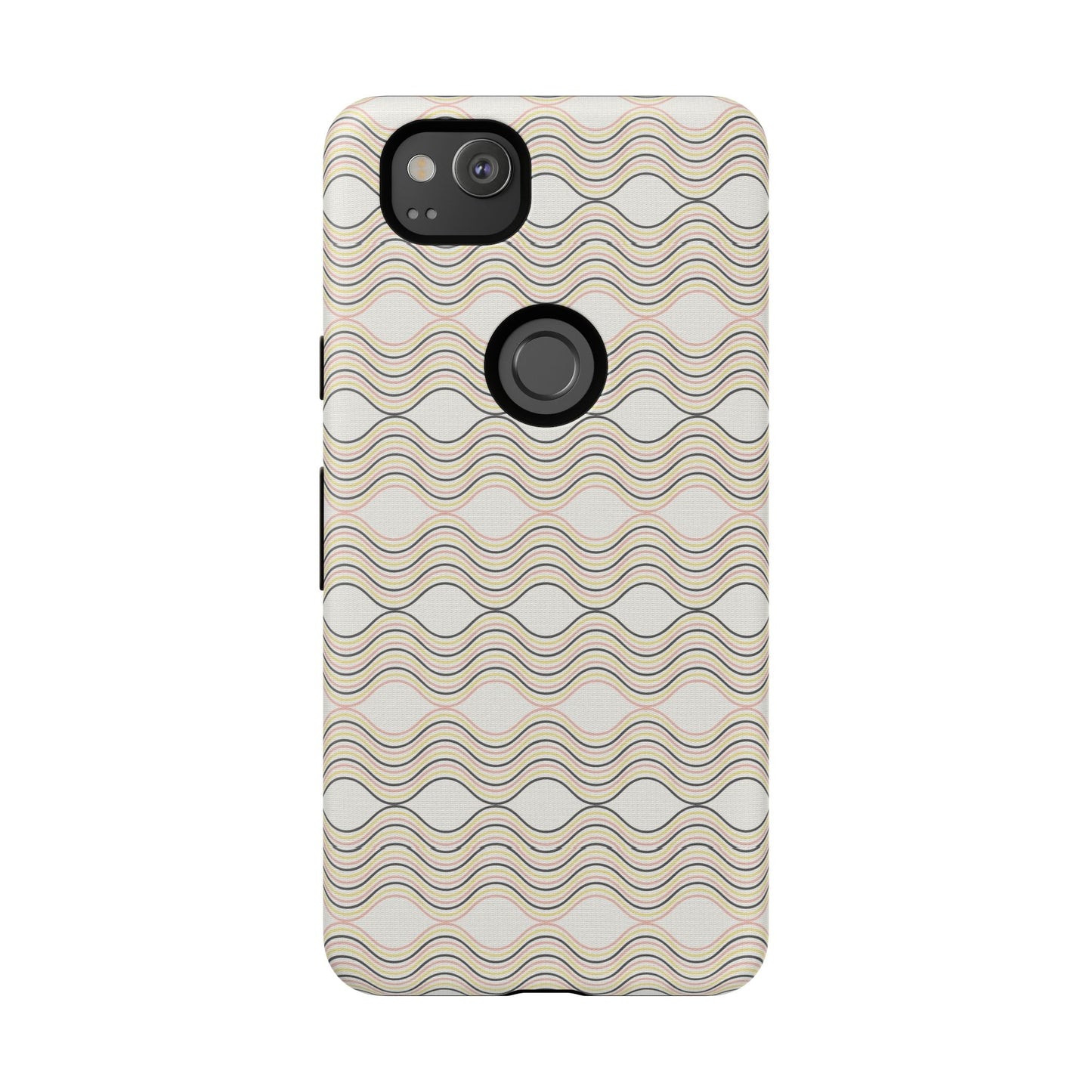 Stylish Phone Case for Tough Protection, Wavy Design, Chic Accessory, Gift for Her, Trendy Tech, Holiday Gift Idea