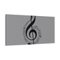 Musical Notes Canvas Print, Wall Art for Musicians, Music Lovers, Home Decor, Gift for Music Teacher, Birthday, Housewarming
