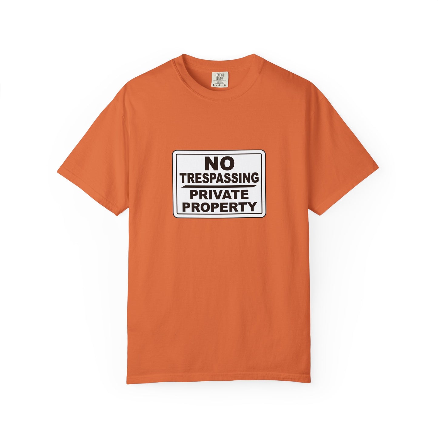 Unisex Garment-Dyed T-Shirt with Bold 'No Trespassing' Design | Casual Wear, Gift for Outdoors Lovers, Funny Shirt, Statement Tee, [...]