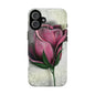 Rose Phone Case – Tough Cases, Floral Phone Cover, Gift for Her, Minimalist Design, Nature Lover's Accessory, Birthday Gift Idea