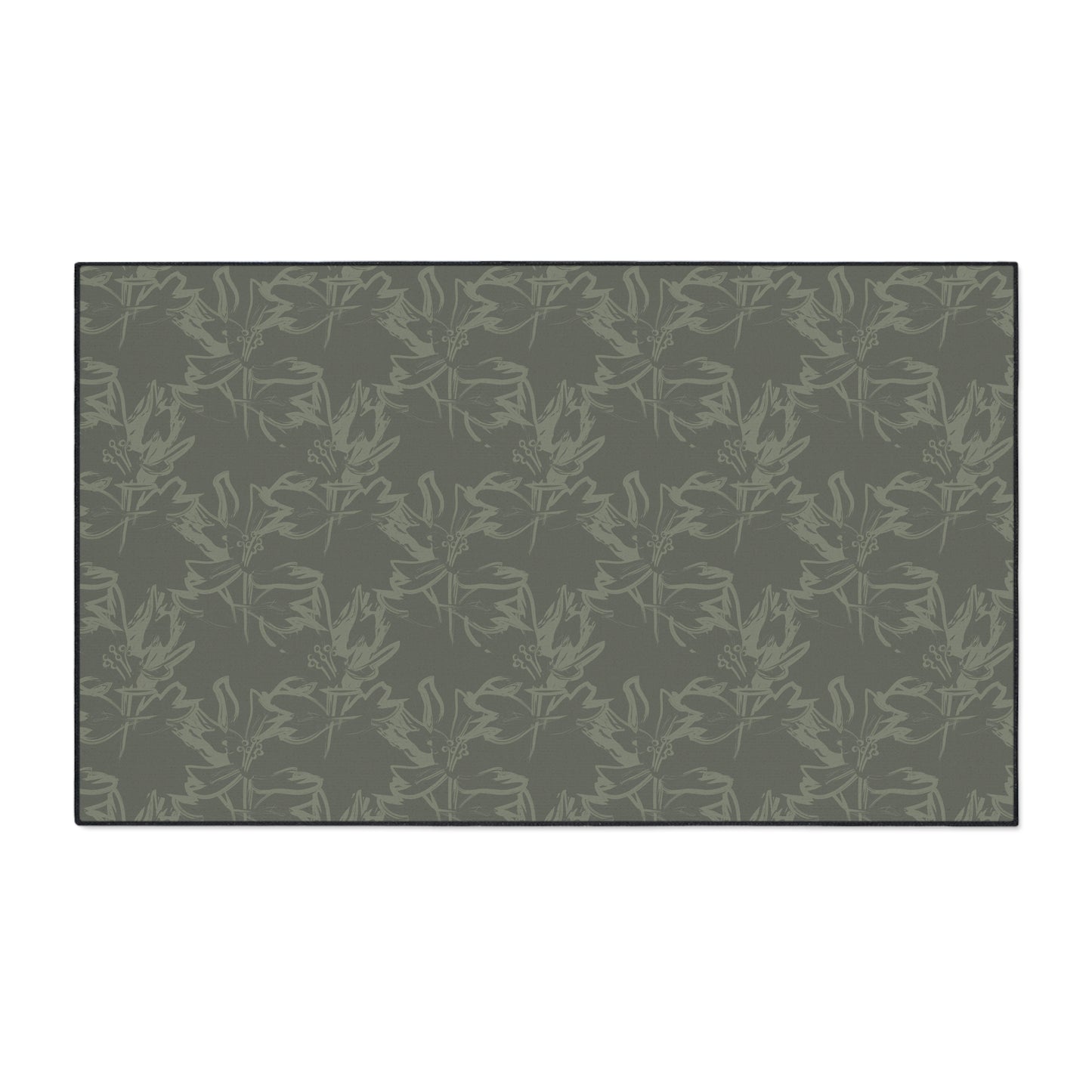 Heavy-Duty Floor Mat — Durable Camouflage Pattern Entry/Utility Rug