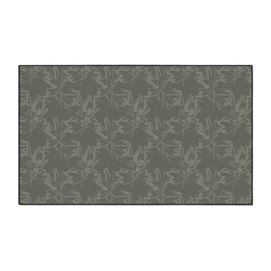 Heavy-Duty Floor Mat — Durable Camouflage Pattern Entry/Utility Rug