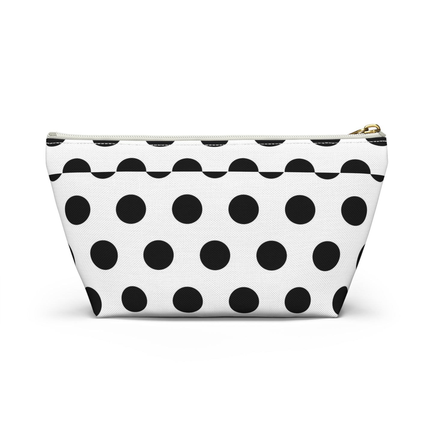 Chic Polka Dot Accessory Pouch, Stylish Makeup Bag, Travel Organizer, Gift for Her, Fun Dot Pattern, Cosmetic Case