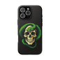 Skull & Snake Phone Case | Tough Cases, Protective Cover, Edgy Phone Accessories, Gothic Gift, Halloween Decor