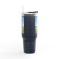 Scenic Insulated Travel Mug, 40oz | Perfect for Coffee Lovers, Outdoor Adventures, Travel Gifts, Eco-Friendly Sippers, Beach Days