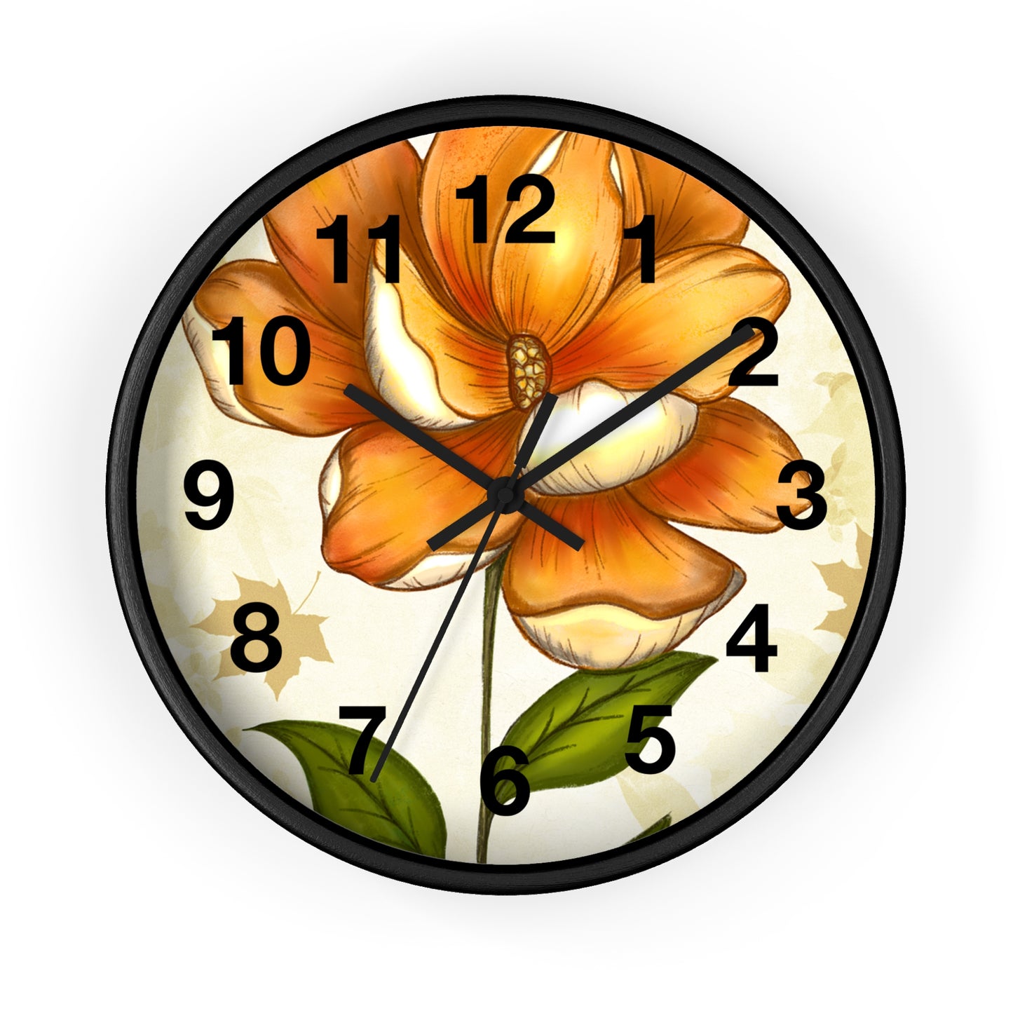 Floral Beauty Wall Clock, Nature-Inspired Home Decor, Elegance for Living Room, Perfect Gift for Flower Lovers, Kitchen Clock, Unique [...]