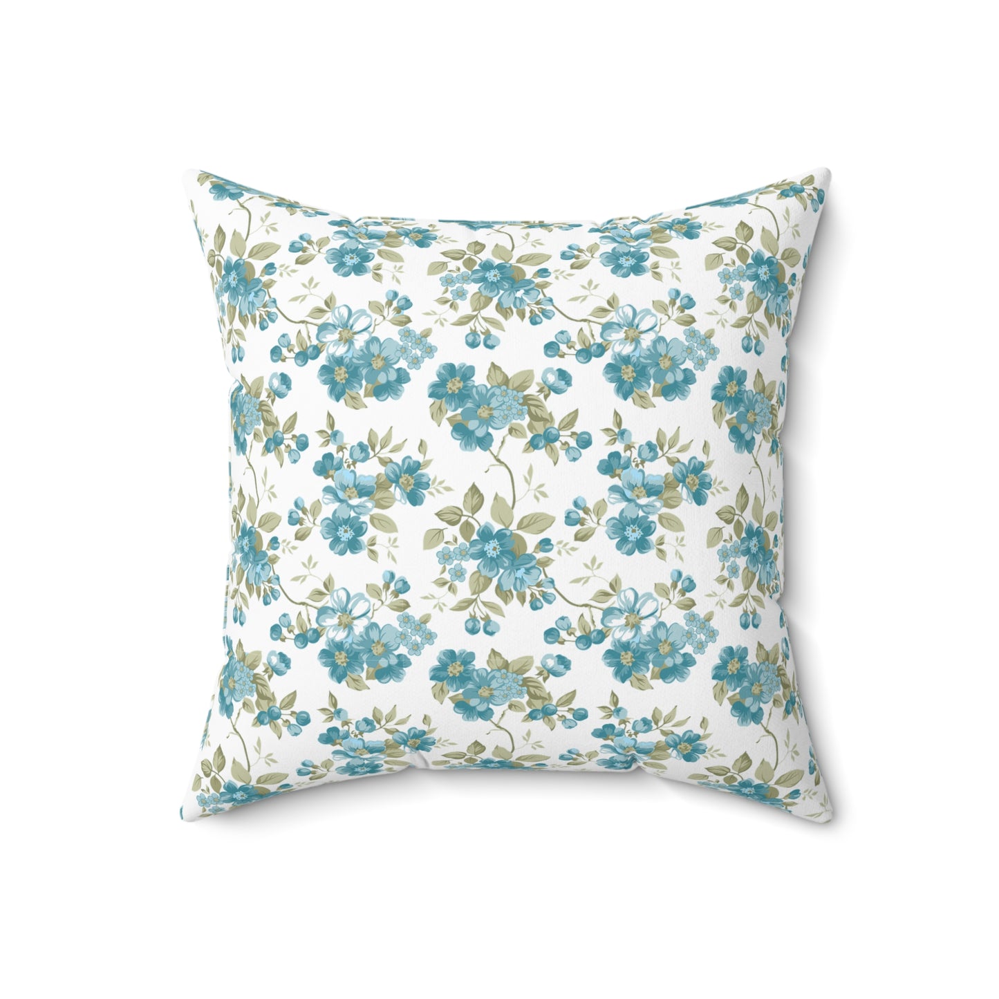 Floral Decorative Pillow, Cozy Home Decor, Accent Cushion, Gift for Her, Spring Living Room Decor, Housewarming Present