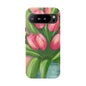 Floral Phone Case with Vibrant Tulips - Tough Cases for Garden Lovers, Spring Gifts, Nature Enthusiasts, Unique Gadget Accessories, [...]