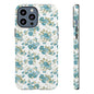 Floral Phone Case - Tough Cases, Durable Phone Cover, Cute Floral Design, Gift for Her, Trendy Phone Accessory, Spring Style