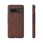 Wood Grain Phone Case, Stylish Tough Cases, Nature-Inspired Protective Cover, Unique Gifts for Him and Her, Eco-Friendly Tech Accessory