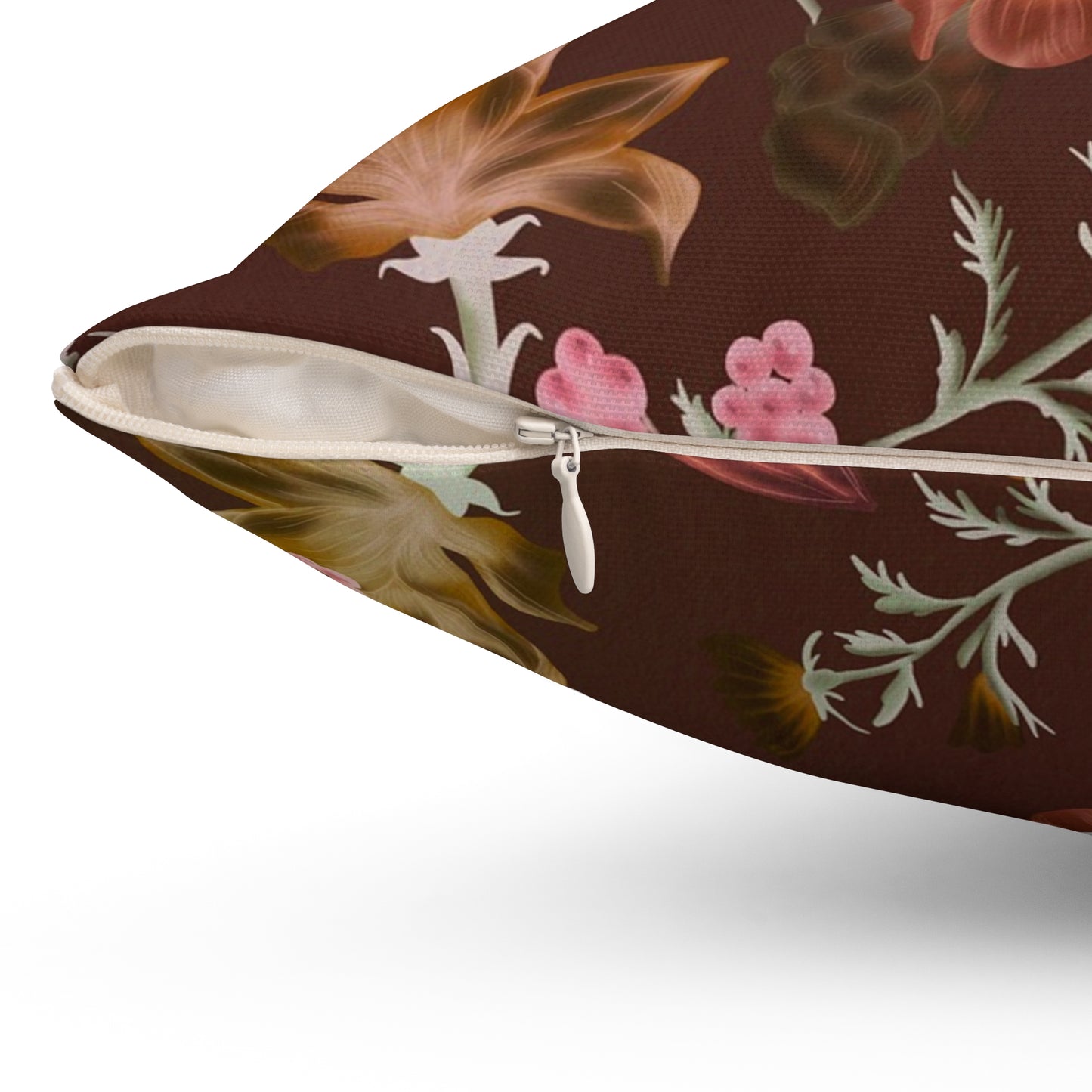 Bohemian Floral Pillow, Cozy Home Decor, Cushion for Living Room, Cute Gift for Friends, Decorative Throw Pillow, Boho Style