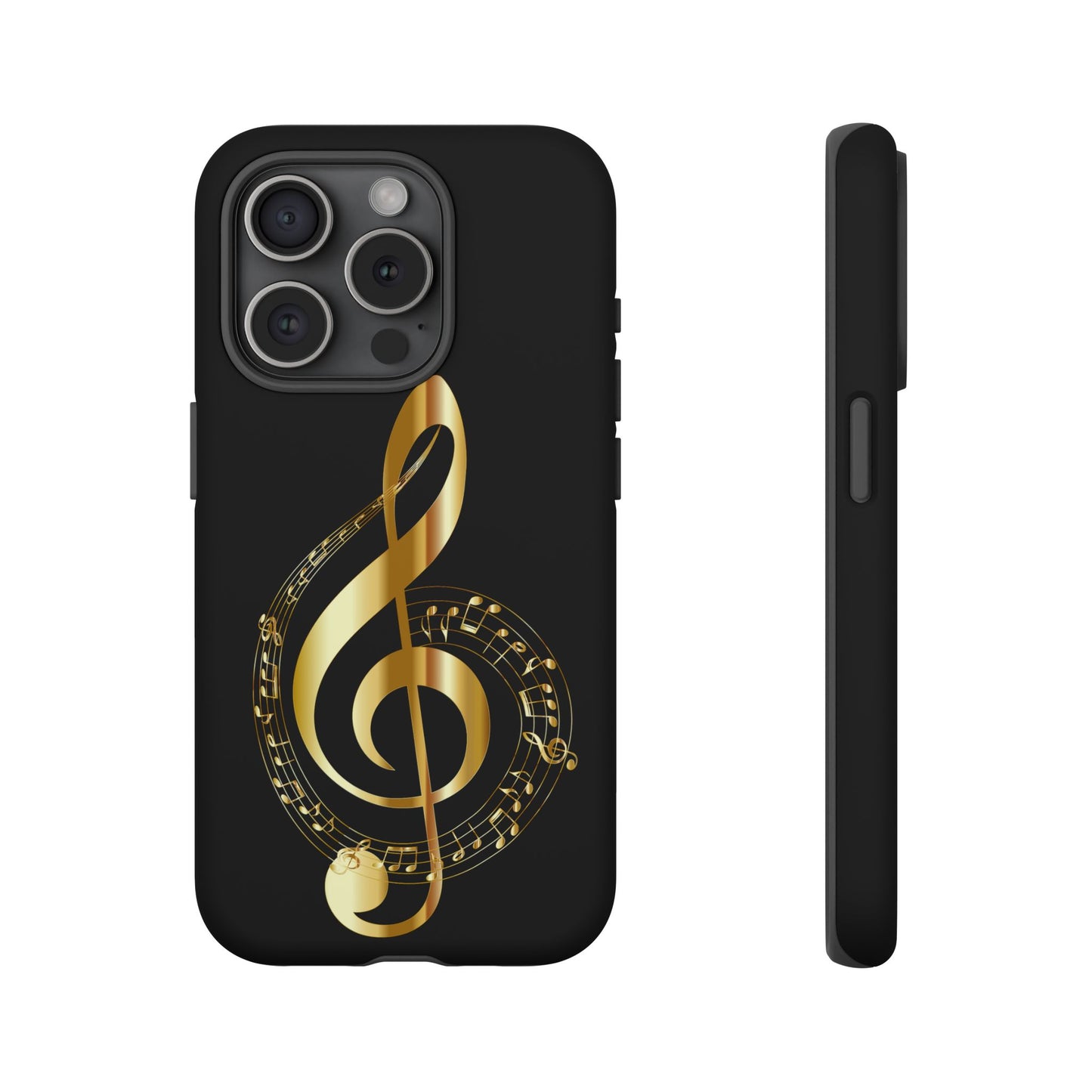 Tough Cases black gold musical Note