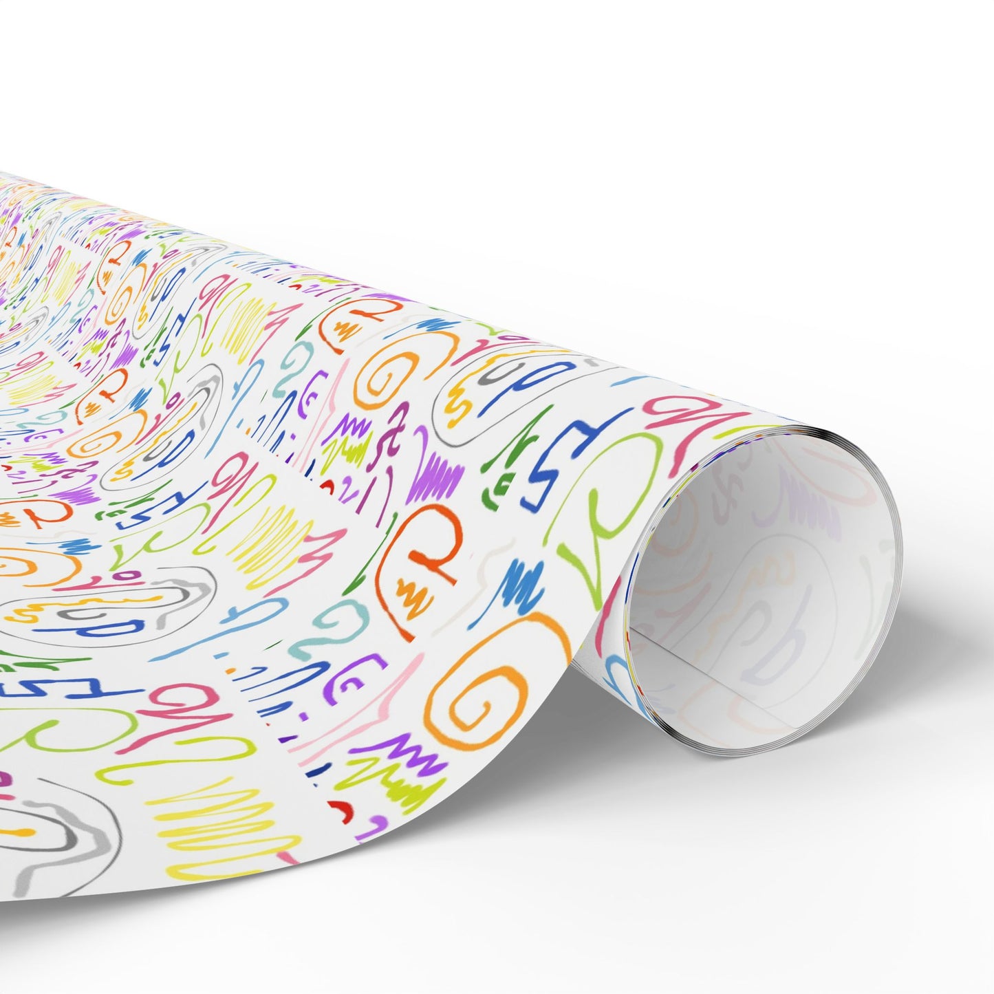 Colorful Artistic Wrapping Paper | Gift Wrap for Birthdays, Holidays, Parties, DIY Projects, Events