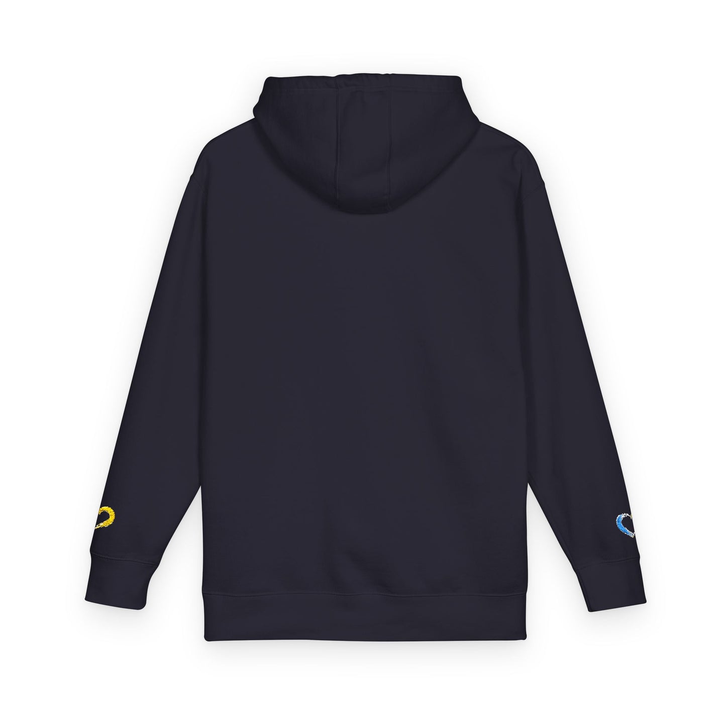 Colorful Heart Unisex Fleece Hoodie | Cozy Gift for Friends, Valentine's Day, Anniversary, Casual Wear, Spring Fashion
