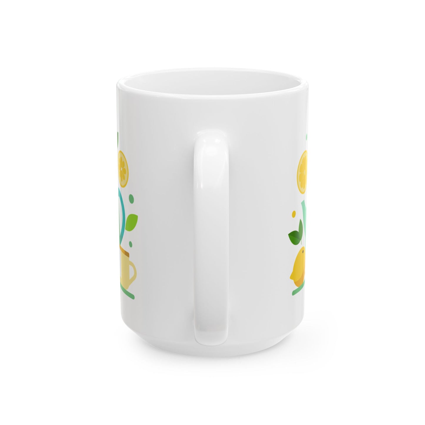 Lemonade-Themed Ceramic Mug | Refreshing Drink Lover's Gift | Summer Vibe Coffee Cup | Ideal for Tea Parties, Birthdays, Home Decor