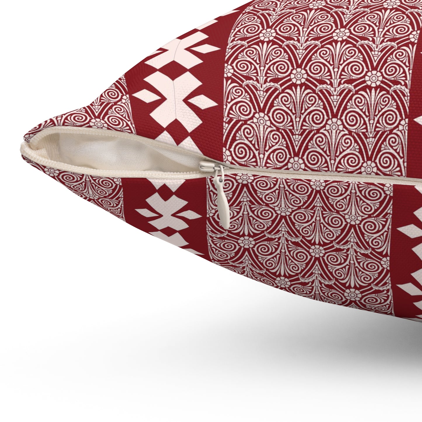 Stylish Bohemian Square Pillow | Cozy Home Decor, Accent Cushion, Gift for Her, Living Room, Farmhouse Style