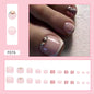 Pure desire French diamond flash ins wind sweet and cool hot girl press-on nails and Press-on toenails special fake nail manicure piece Press-on toenails nail｜365nails