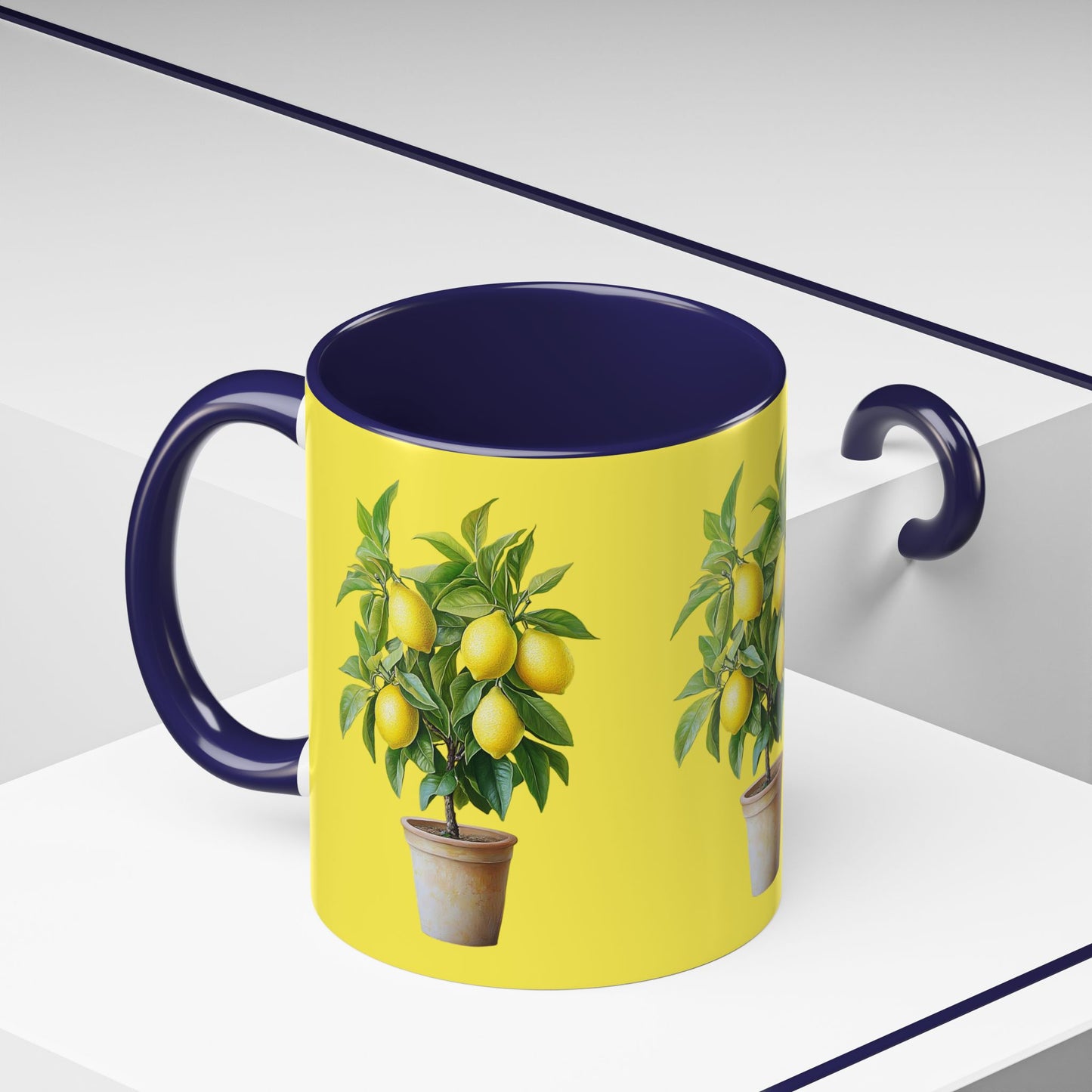 Lemon Tree Accent Coffee Mug - Cheerful Gift for Garden Lovers, Unique Kitchen Decor, Spring Celebration, Housewarming Present, [...]