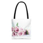 Floral Tote Bag, Elegant Rose Design