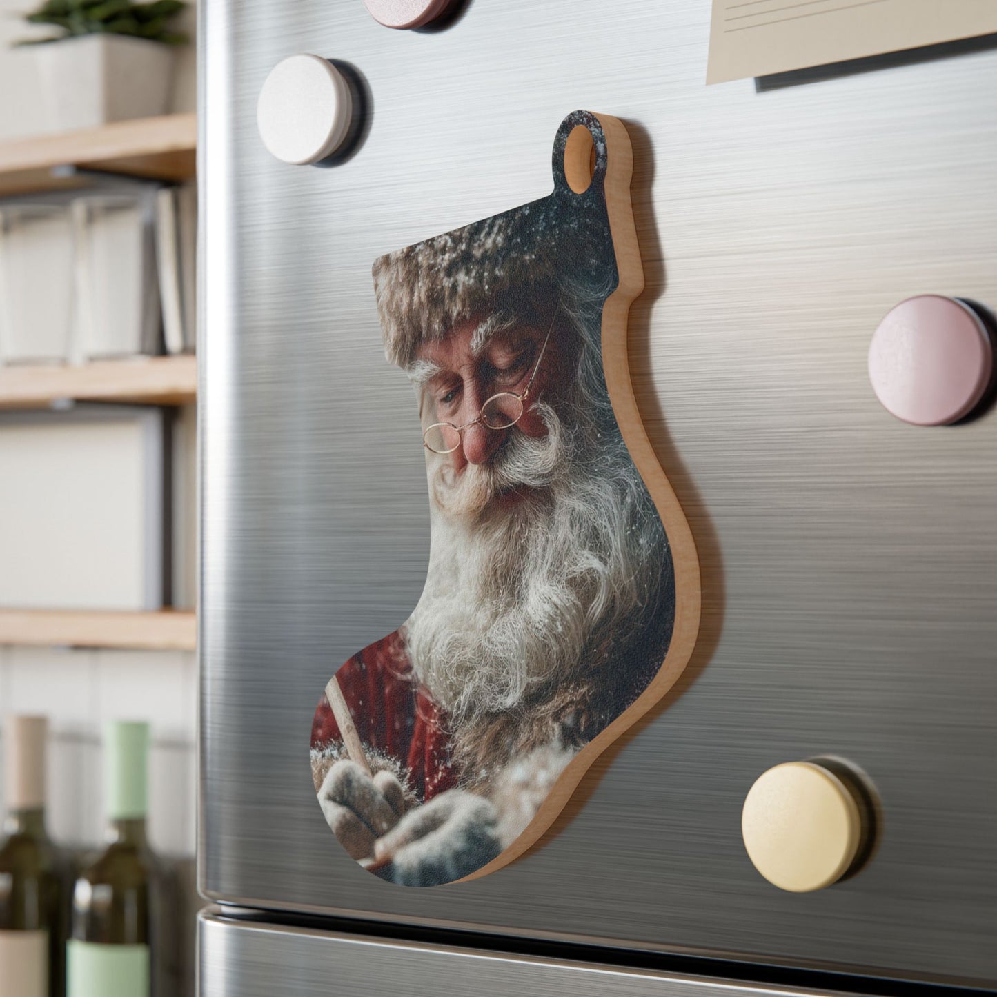 Wooden Ornaments - Santa