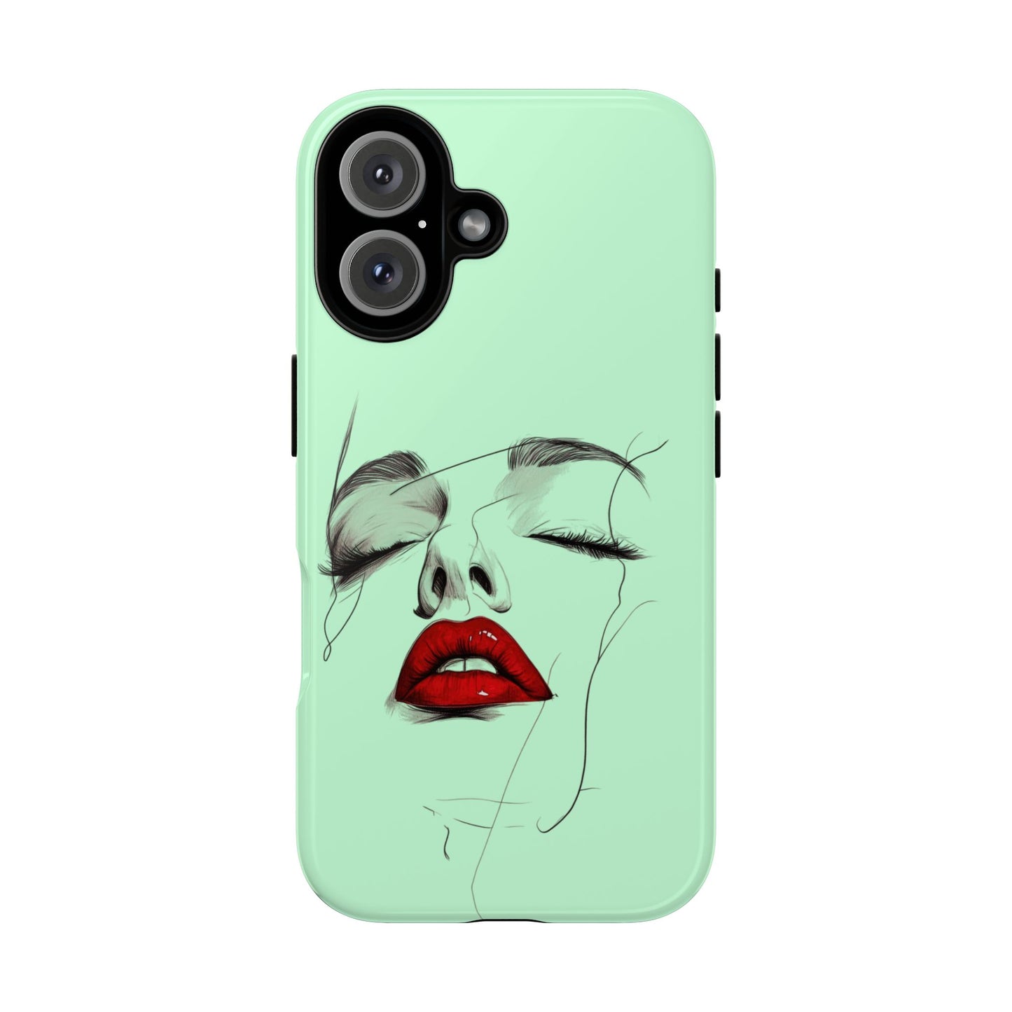 Stylish Phone Case, Artistic Phone Cover, Trendy Tech Accessory, Unique Cell Phone Protector, Gift for Her, Modern Aesthetic