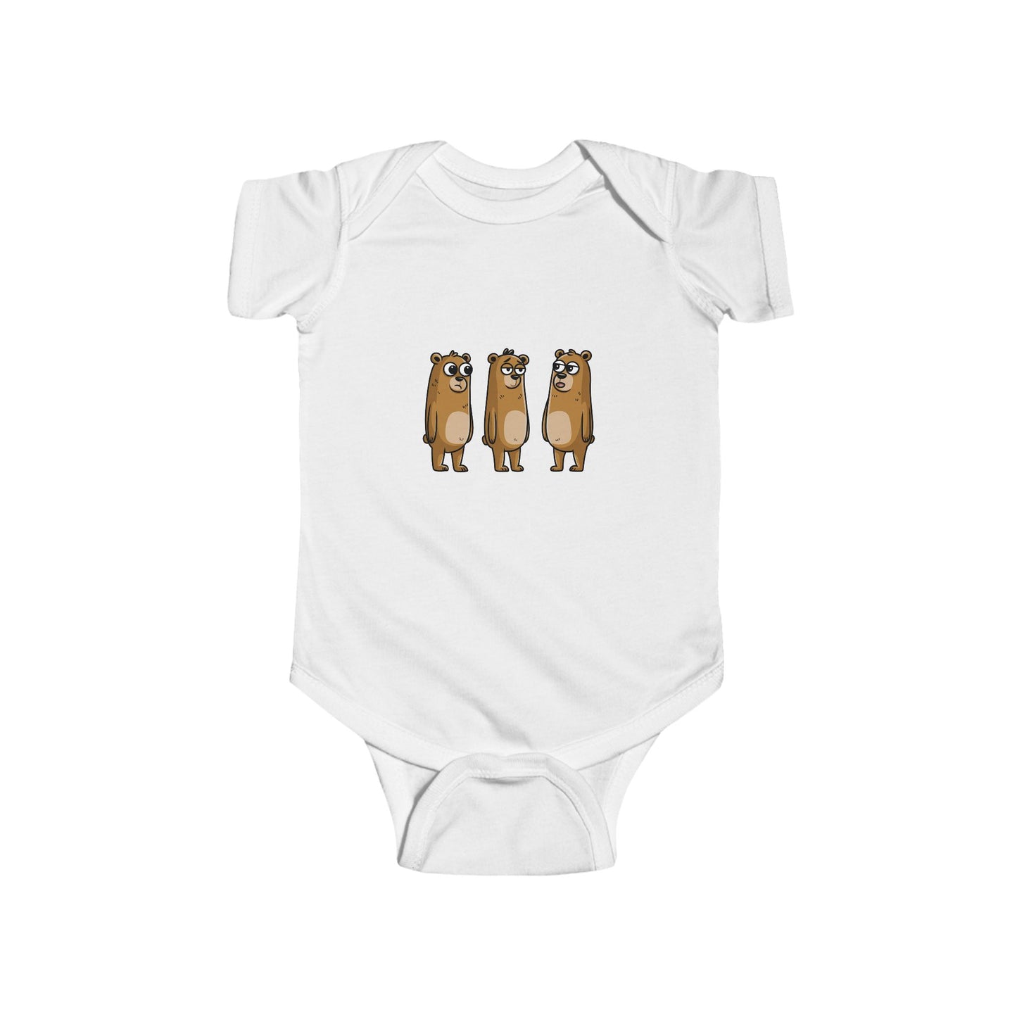 Cute Bear Infant Bodysuit, Adorable Baby Clothes, Baby Shower Gift, Cute Animal Outfit, Toddler Clothing, Infant Apparel