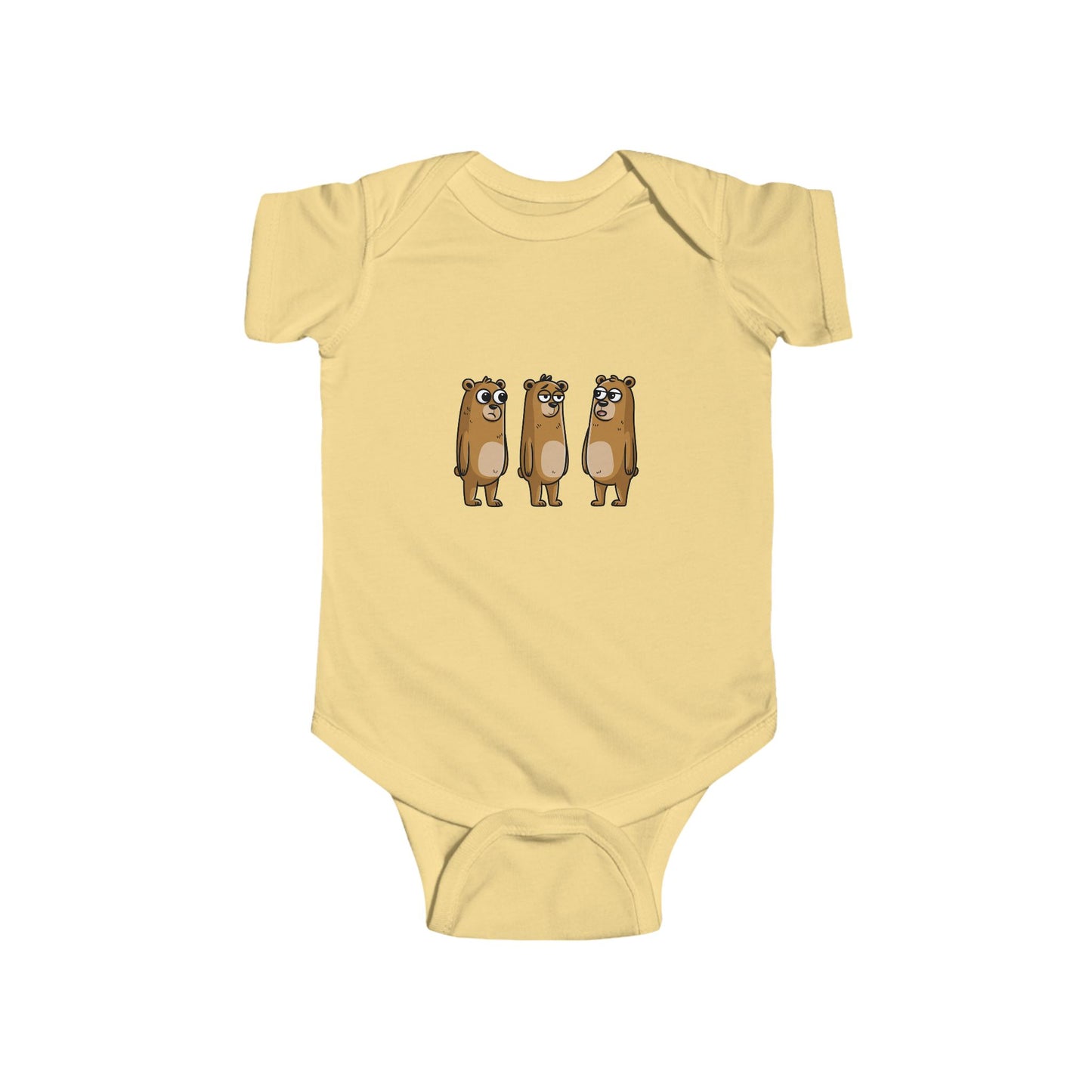 Cute Bear Infant Bodysuit, Adorable Baby Clothes, Baby Shower Gift, Cute Animal Outfit, Toddler Clothing, Infant Apparel