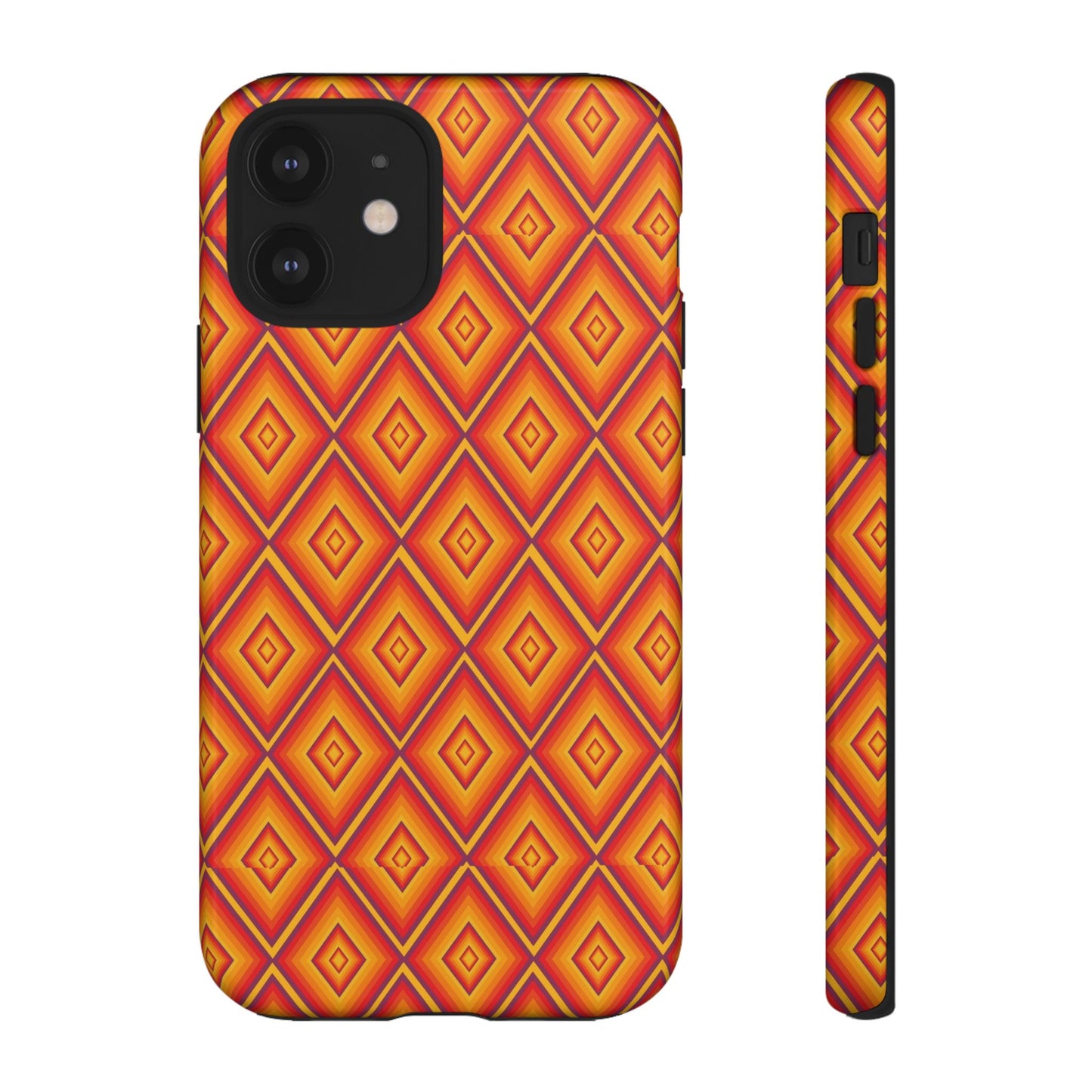 Geometric Phone Case, Tough Cases for Protection, Stylish Smartphone Cover, Vibrant Patterned Phone Accessory, Unique Gift Idea, [...]
