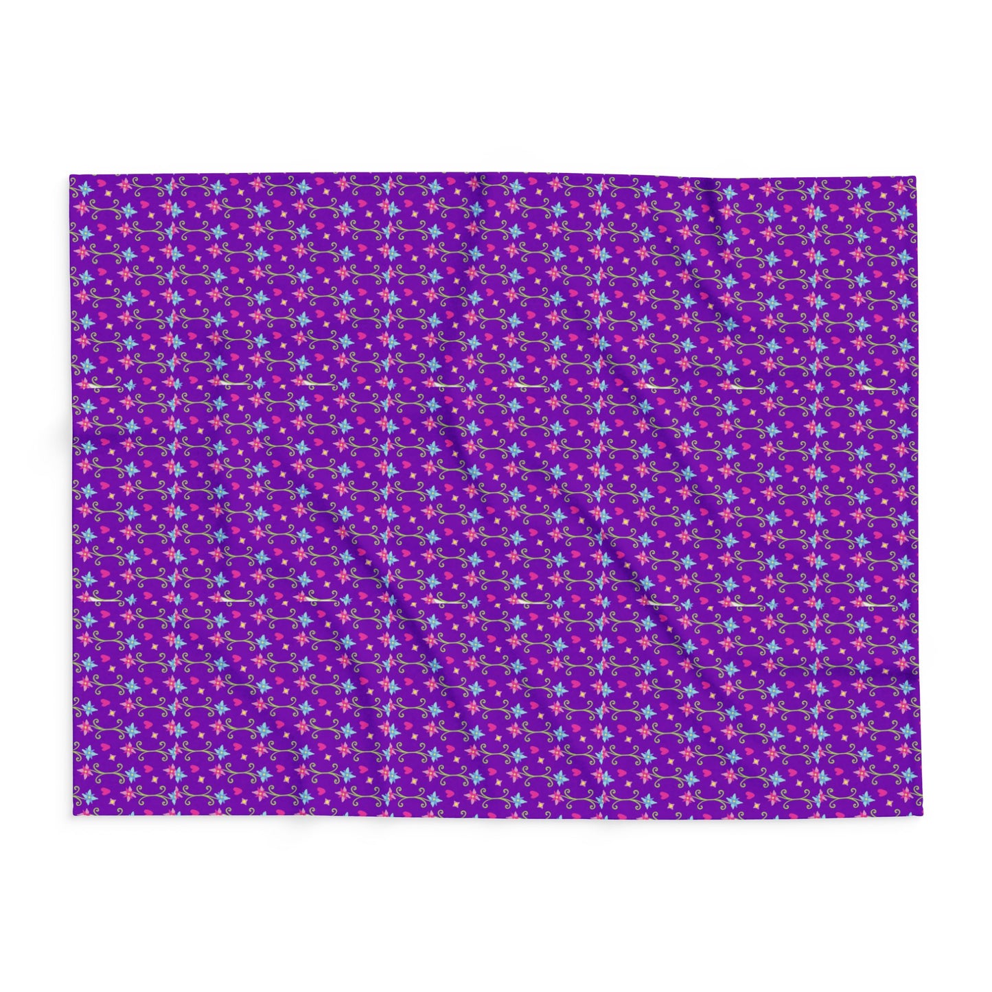 Cozy Purple Fleece Blanket, Soft Throw for Home Decor, Ideal Gift for Winter, Valentine's Day, or Cozy Movie Nights, Snuggle Up