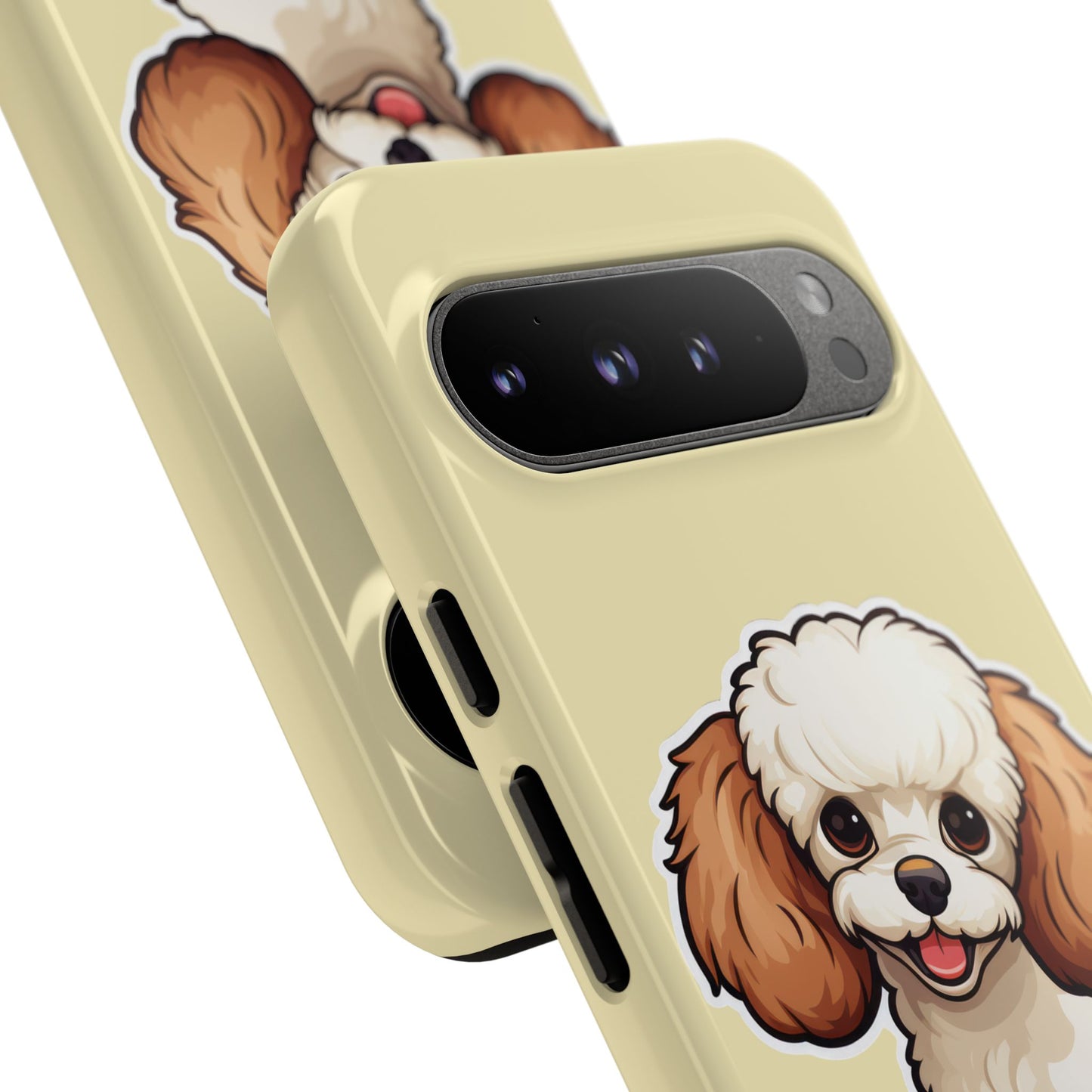 Cute Dog Phone Case, Pet Lover Gift, Custom Phone Cover, Cartoon Dog Case, Durable Phone Accessory