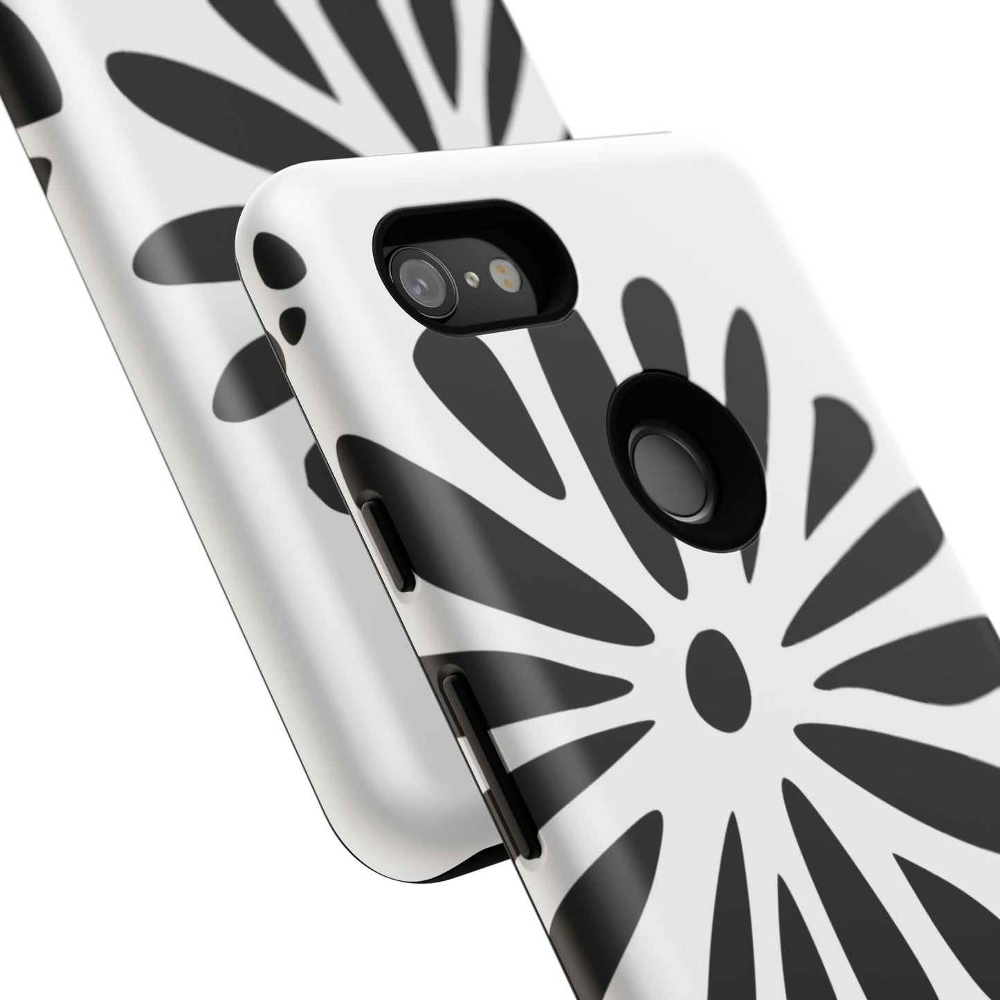 Stylish Phone Case with Floral Design, Tough Phone Cover for Her, Trendy Black and White Cell Phone Case, Unique Gift for Birthdays [...]