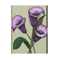 Copy of Matte Canvas, Stretched, 1.25" Purple Flowers