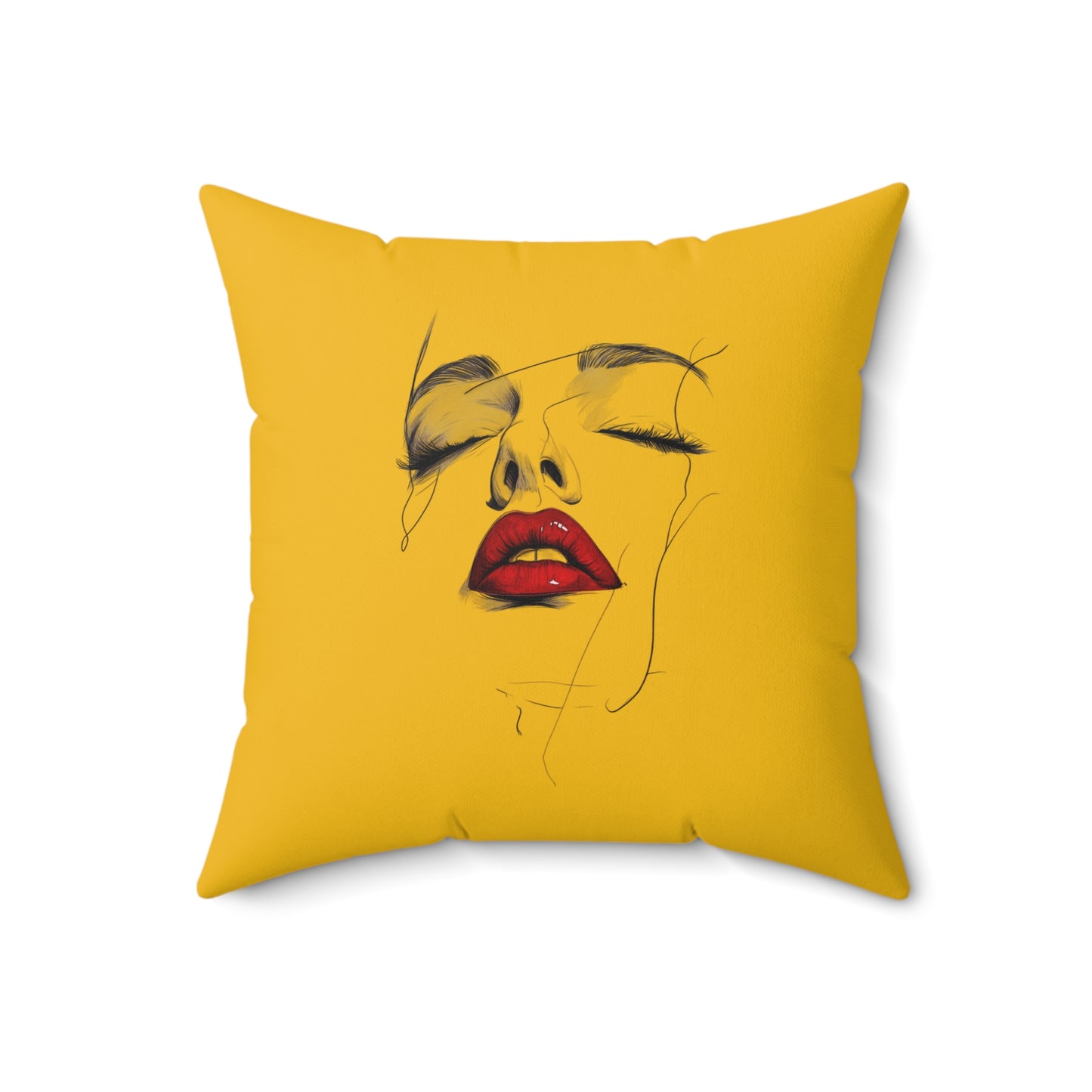 Chic Art Print Pillow, Decorative Throw Pillow, Modern Home Accent, Boho Room Decor, Gift for Art Lovers, Cozy Living Space