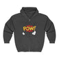 Comic Pop Art Zip-Up Hoodie - POW! Design