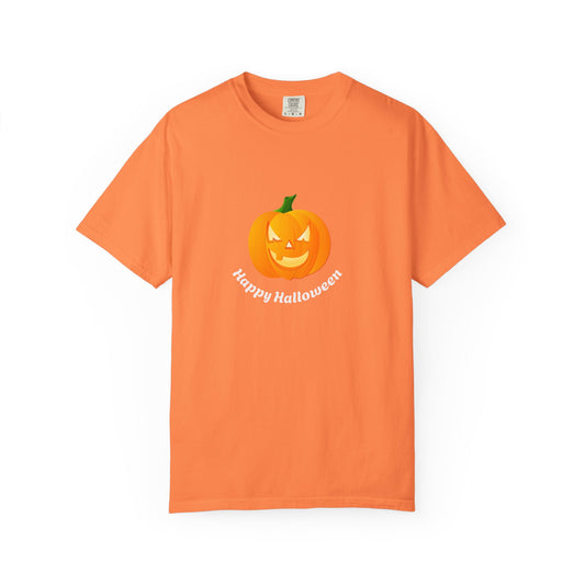 Halloween Pumpkin T-Shirt, Unisex Fall Shirt, Spooky Tee, Autumn Casual Wear, Trick or Treat Costume