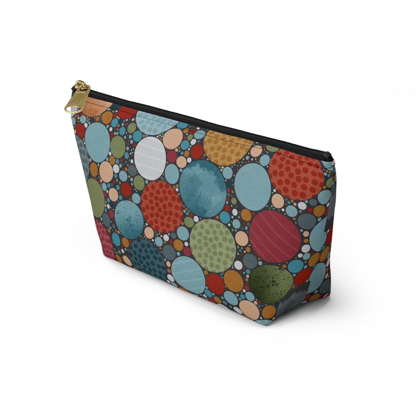 Colorful Polka Dot Accessory Pouch - Perfect for Travel, Makeup, Gifts, Organizing, and Everyday Use