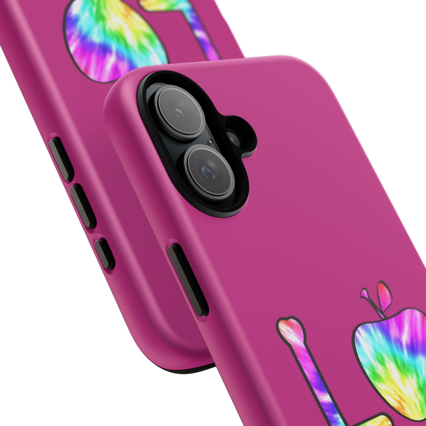 Colorful Love Phone Case, Tough Cases for iPhone, Cute Phone Accessory, Gift for Her, Summer Vibe Phone Cover