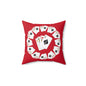 Playing Cards Themed Pillow, Fun Home Décor, Gift for Gamers, Poker Night Cushion, Card Game Decoration