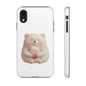 Cute Bear Phone Case, Tough Cases, Animal Lover Gift, Kids Accessories, Mother’s Day, Heartwarming Design