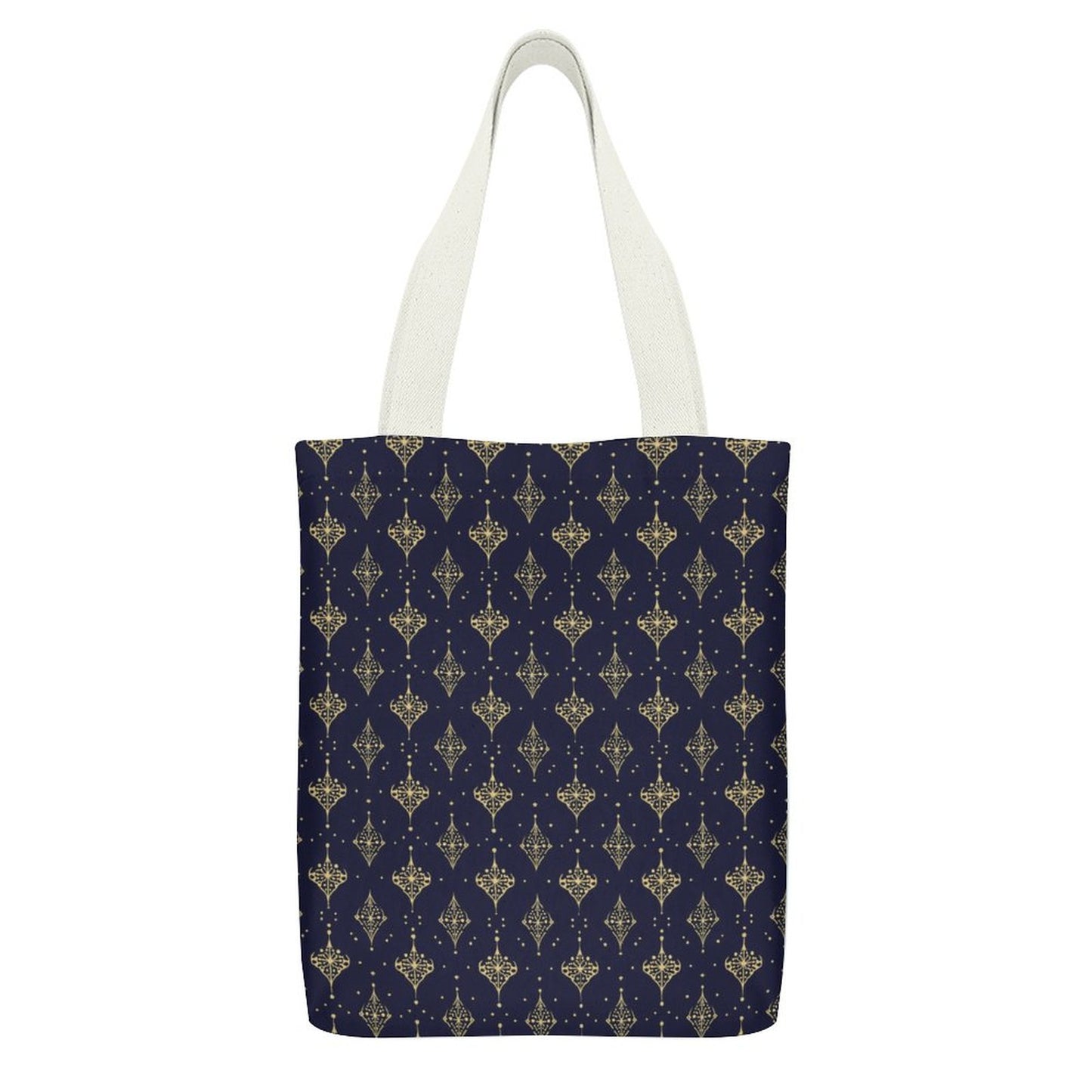 Canvas Material Tote Bags with Interior Pocket