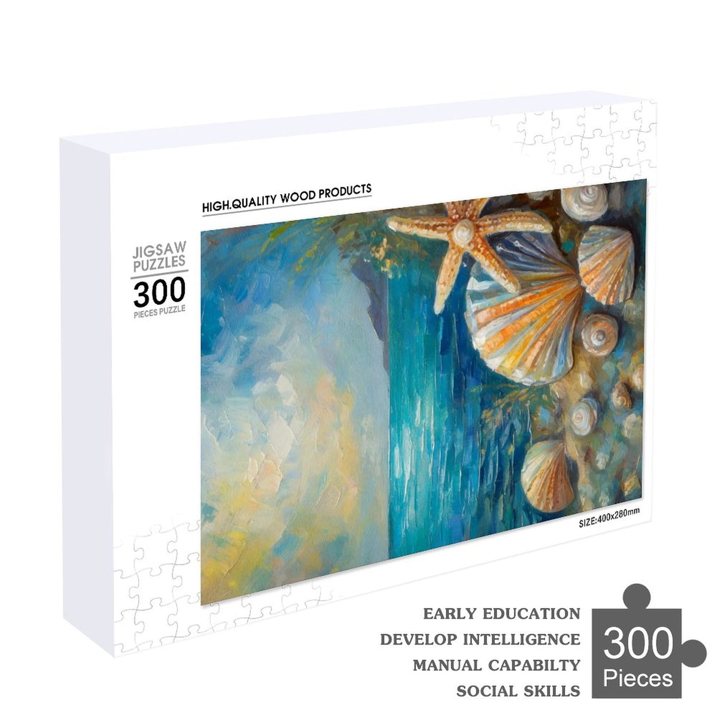 Wooden Picture Puzzle - Sea